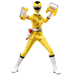 Figurine articulée Threezero Turbo Power Ranger jaune