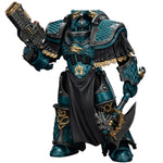 Figuras de acción JOYTOY Warhammer La Herejía de Horus: Legión Alfa, Terminator Lernaean con Cargador Volkite