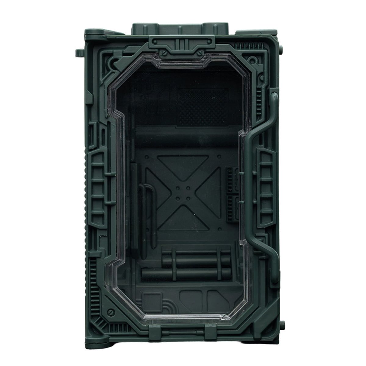 JOYTOY Individual Soldier Hangar Display Case Shadow Black Titanium Grey Starhunt Green 1/25 Scale Fit JOYTOY Series Action Figure