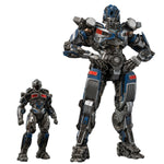Threezero, Rise of the Beasts DLX Mirage, figurine articulée de 20 cm de haut, ensemble complet