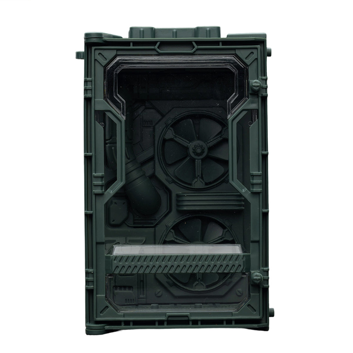 JOYTOY Individual Soldier Hangar Display Case Shadow Black Titanium Grey Starhunt Green 1/25 Scale Fit JOYTOY Series Action Figure