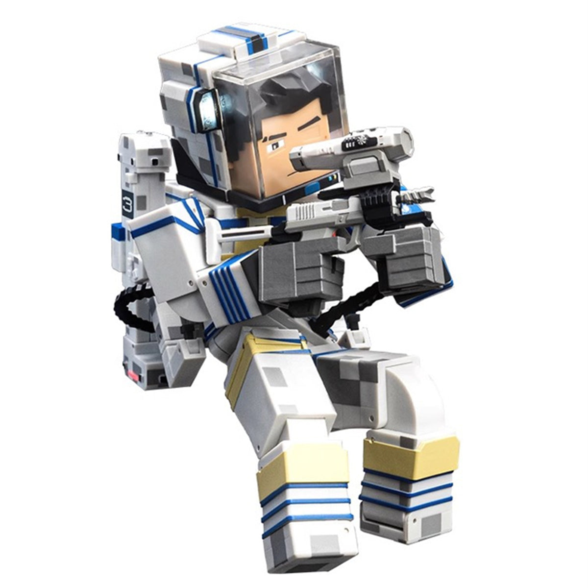 HEATBOYS My Three Body Season 3 Minecraft Zhang Beihai Spacesuit Action Figures