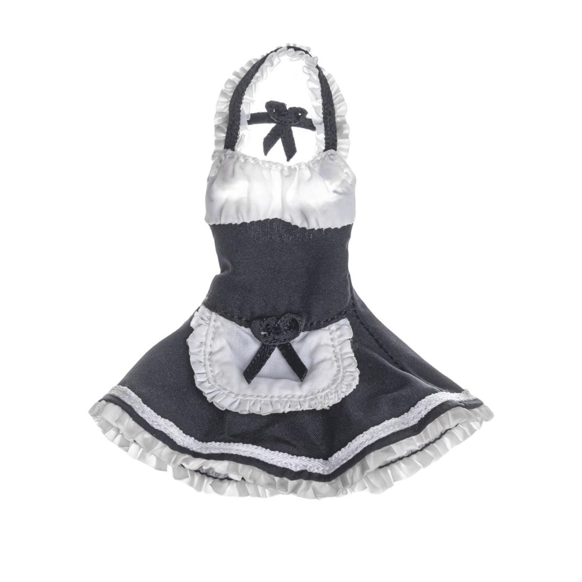 HASUKI 1/12 Maid Outfit Doll Clothes Costume Accessory for 6-inches Figure