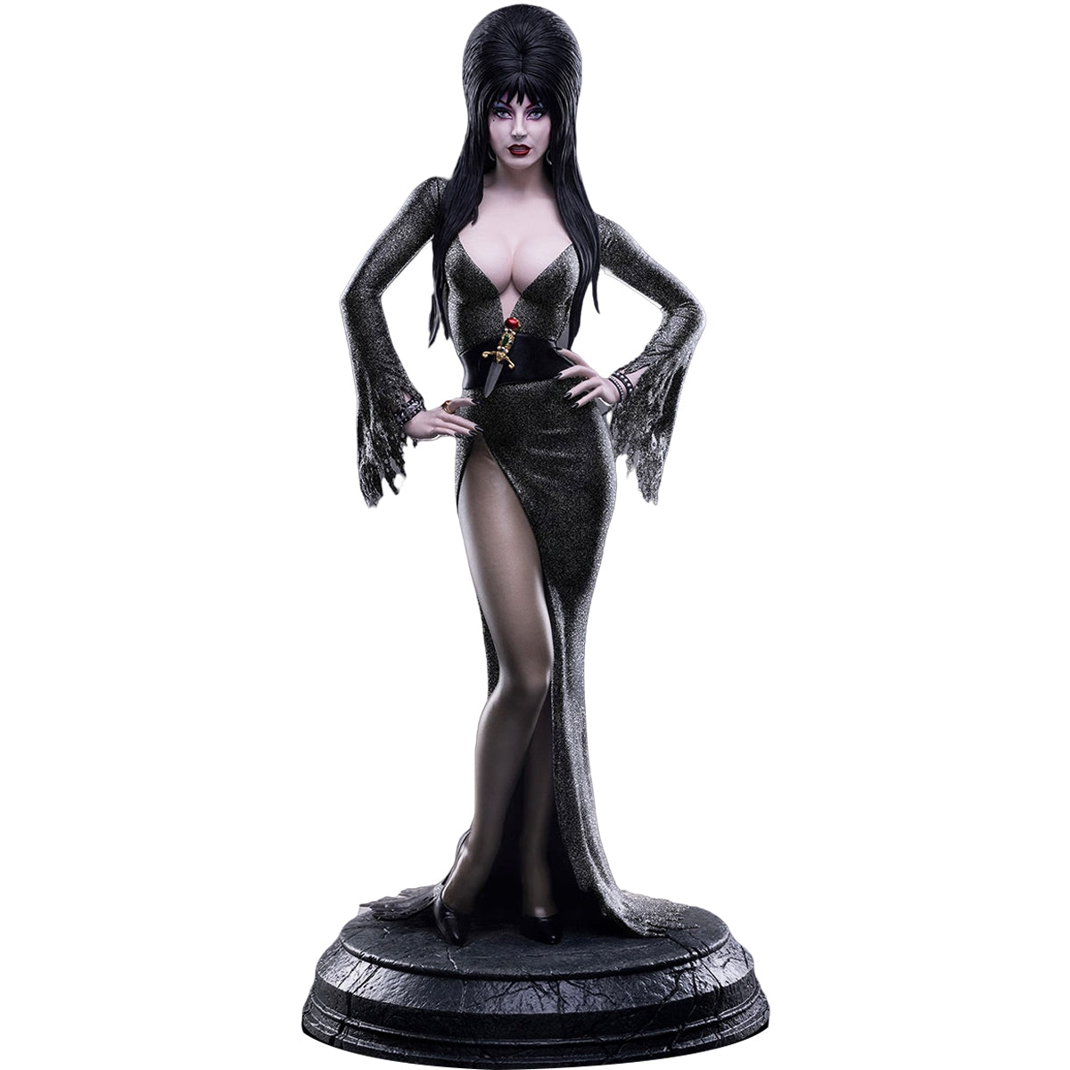 Sideshow x Tweeterhead, Elvira, Art Figurine