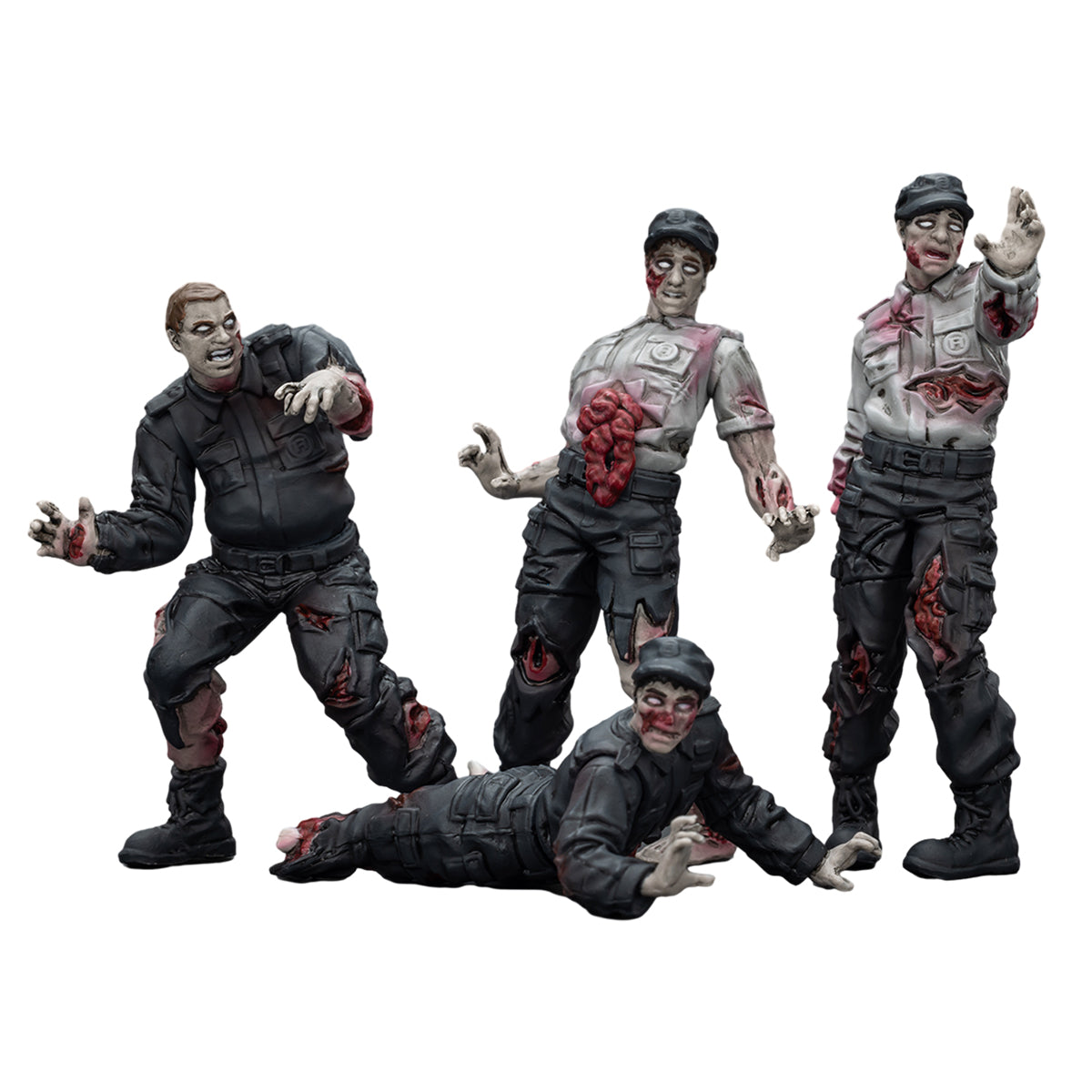 (Only Shipped to the US) JOYTOY 1/25 Dark Source Zombie Figure Security Guards JT01543 Action Figures