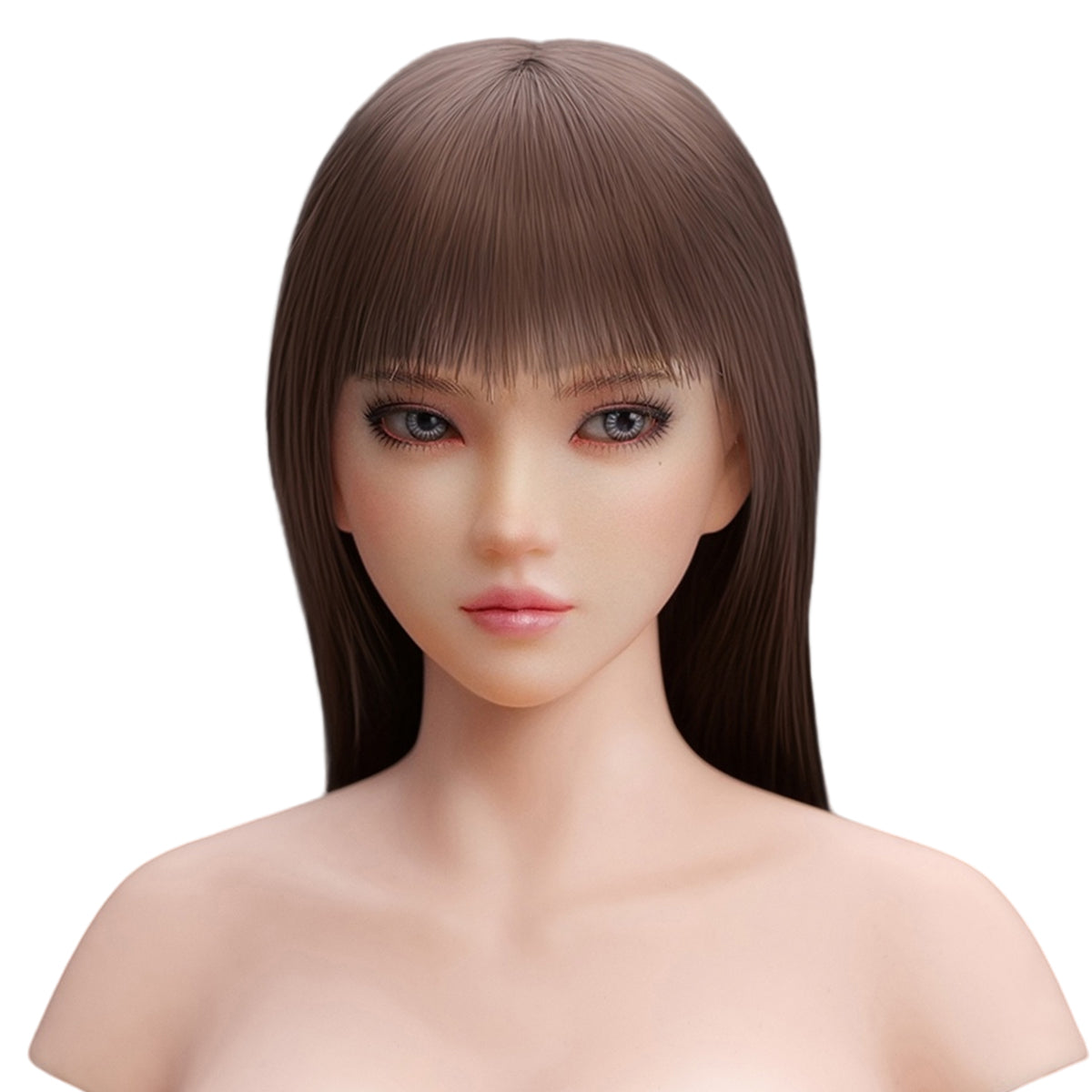 YMTOYS Movable Eyes Asian Female Head Sculpt - Yiyi (Ver.A) For Figures