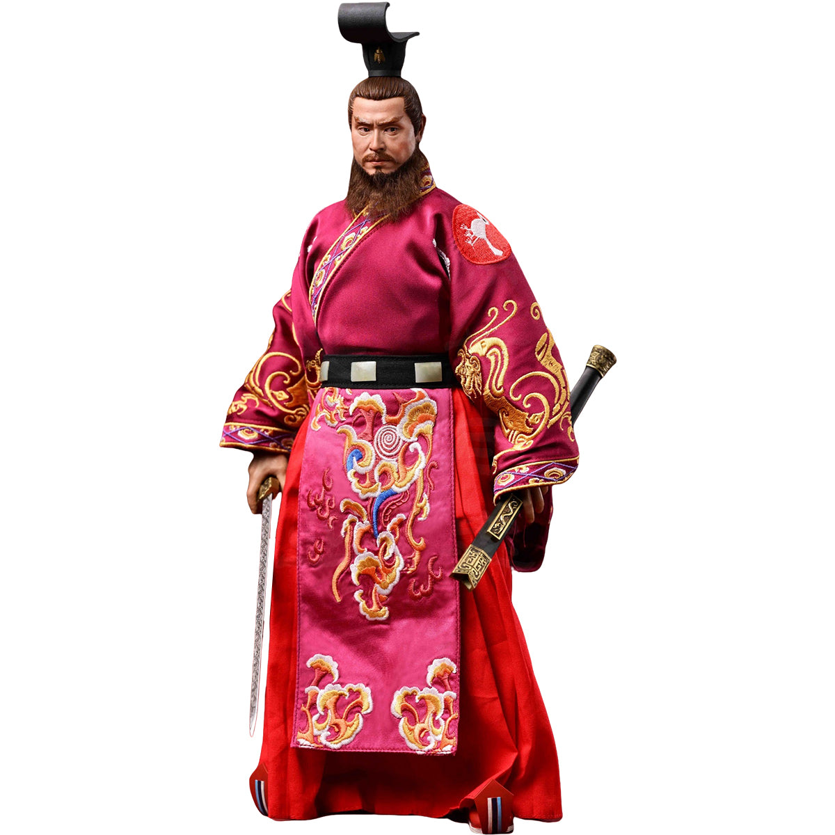 QIANLONG TOYS NO.QL-009 Emperor Wudadi Sunquan (Zhongmou) 1/6 Scale Action Figure