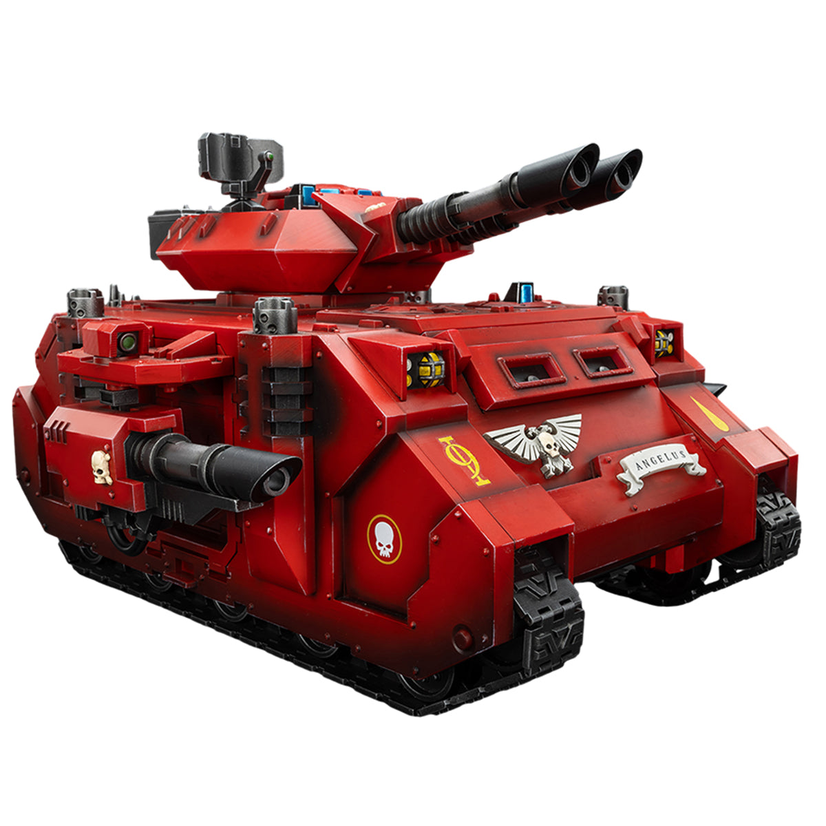 (Only Shipped to the US) JOYTOY Warhammer 40,000 1/18 Blood Angels Predator Annihilator with Twin Lascannons JT01499 Action Figures Collection Model Gift