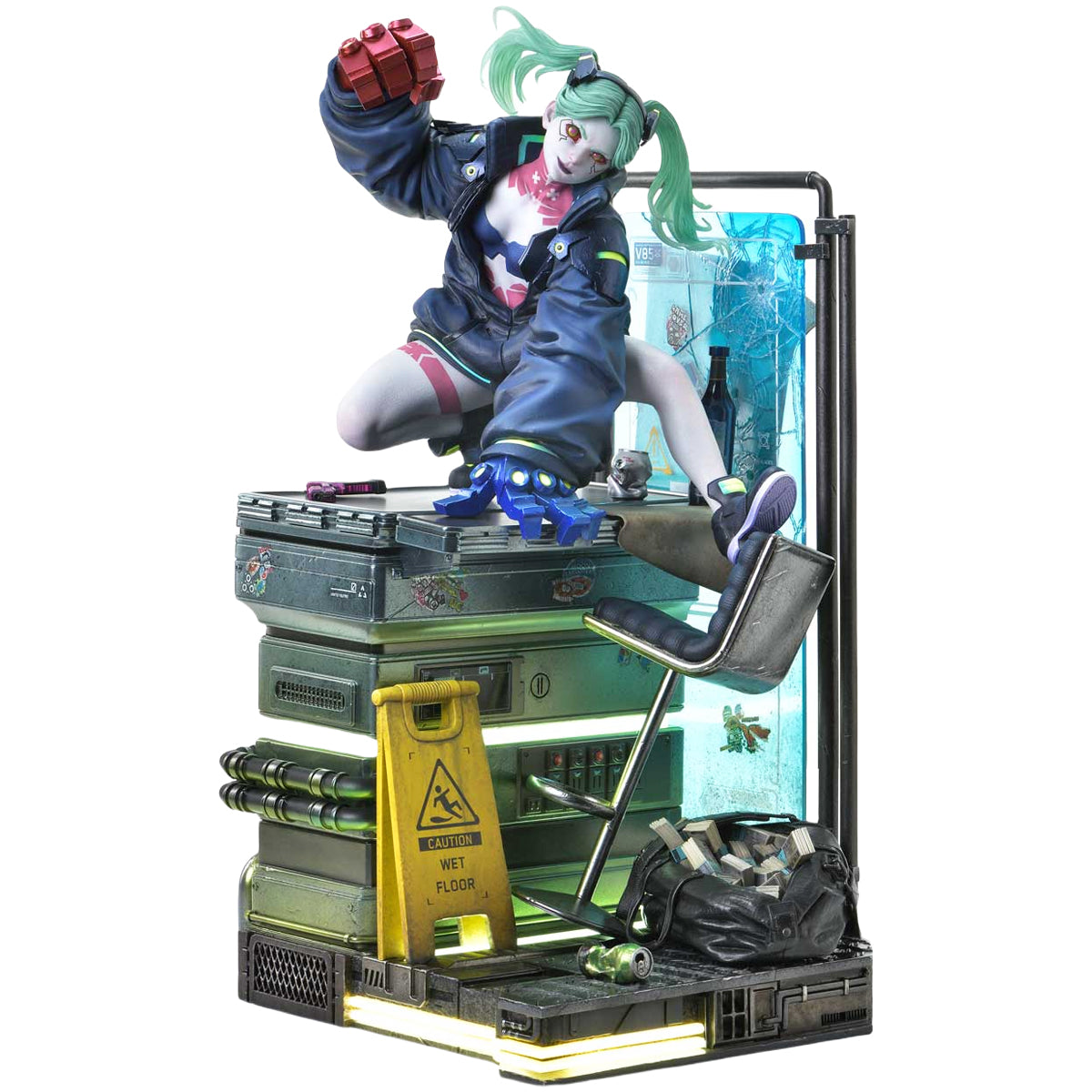 Prime 1 Statue, Cyberpunk Edgerunners Rebecca, 1/4 Art Anime Statue