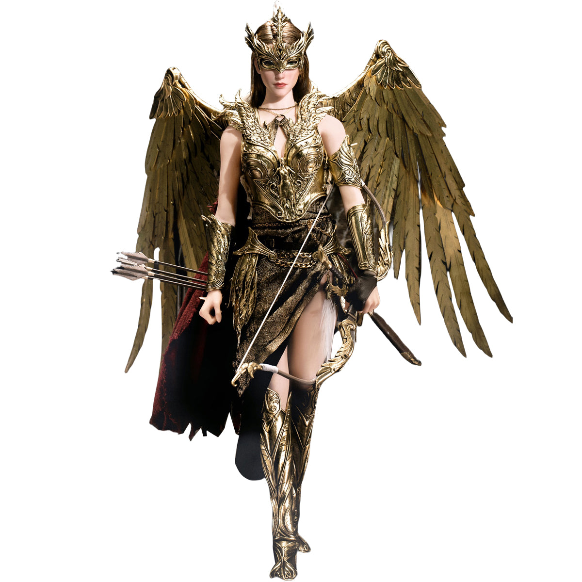 POP COSTUME, Olympus-The Star Chart Series, Sagittarius Warrior Ikarti Action Figures & Roman Ruins Scene Base