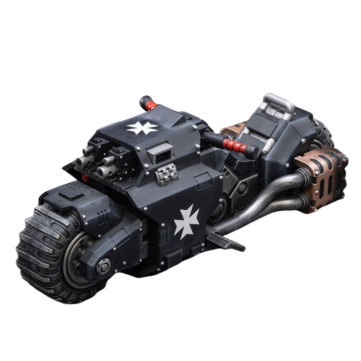 JOYTOY Warhammer 40,000 Black Templars Outriders Action Figure