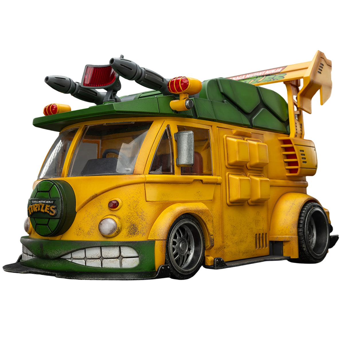JOYTOY TMNT-Roadkill Rodney TMNT-Turtle Van 1/18 Scale Fit TMNT Series Action Figure