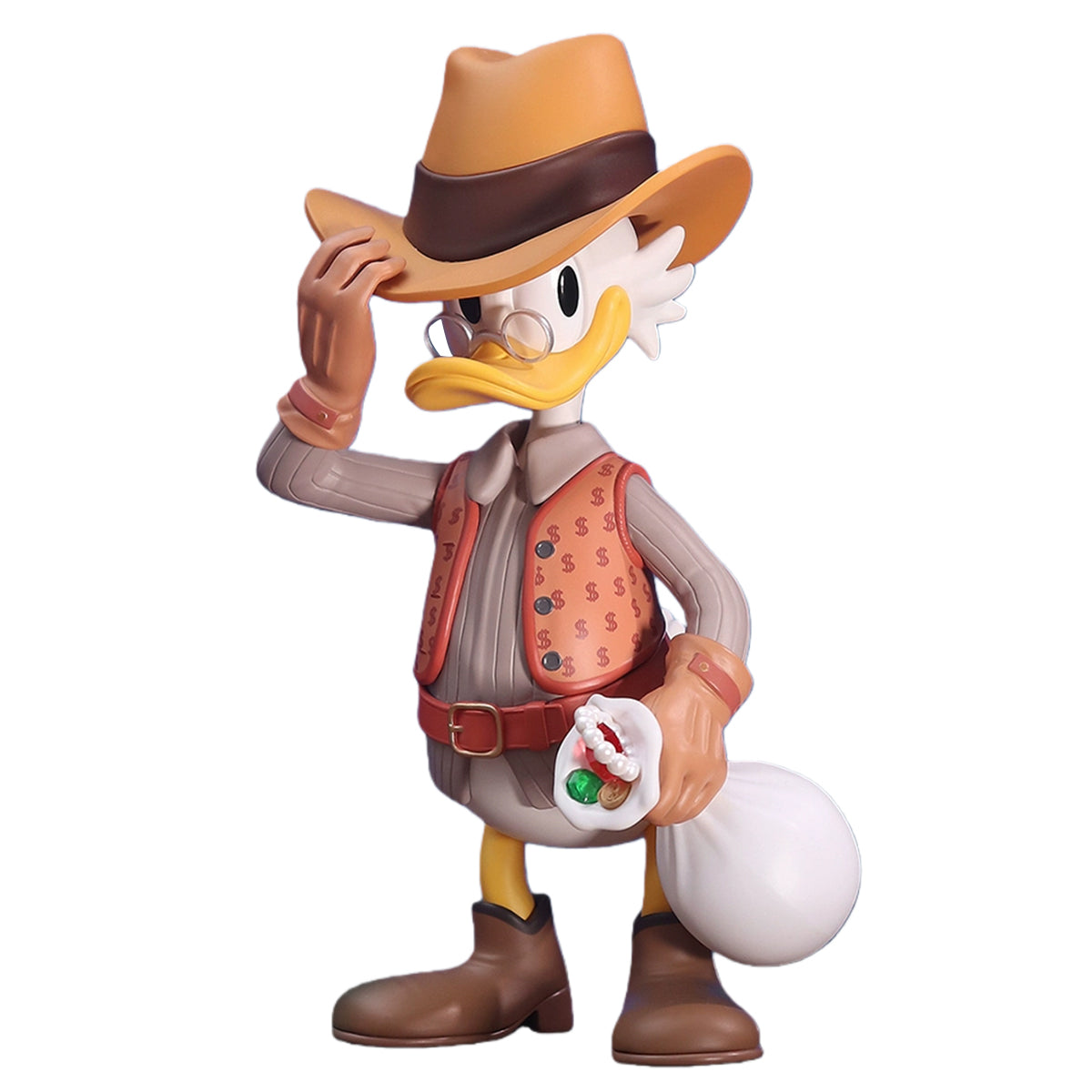 MORSTORM Disney 100th Anniversary Series Cowboy Scrooge Art Statue