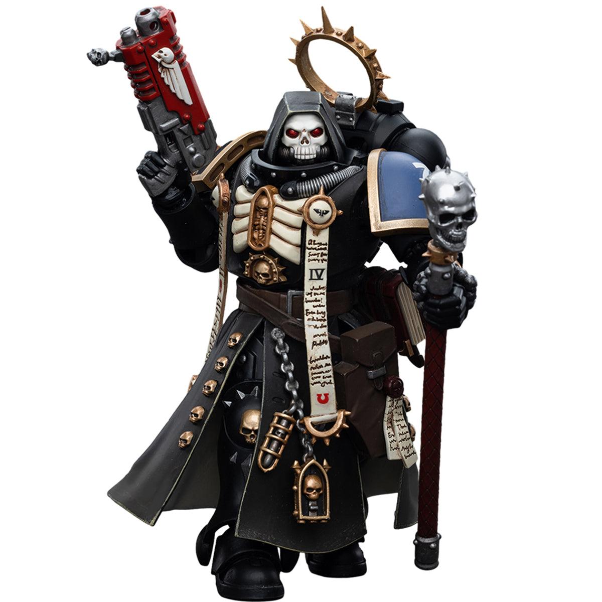 JOYTOY Ultramarines Primaris Chaplain Brother Varus Action Figures