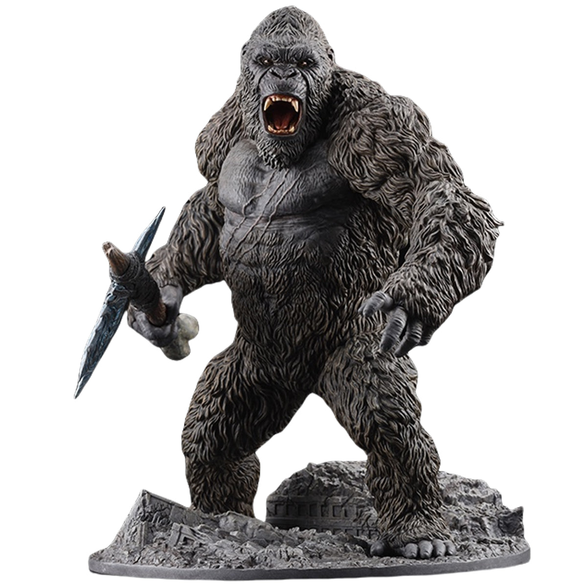 Estatua de Kong de Godzilla vs. Kong (2021), serie Super Hyper Modeling de Art Spirits