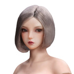 Escultura de cabeza femenina asiática con ojos móviles de YMTOYS - Xiaonan (Versión B) para figuras