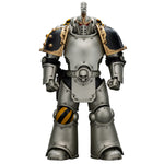 JOYTOY Warhammer The Horus Heresy, Iron Warriors Command Squad Chosen with Legion Standard/MKVI Tactical Sergeant with Power Sword and Plasma Pistol, Action Figures