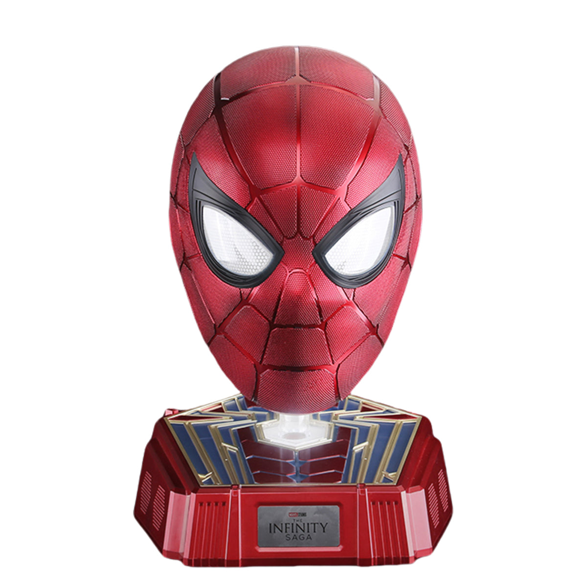 Killerbody Speaker Iron Spider Helmet with Base Wearable