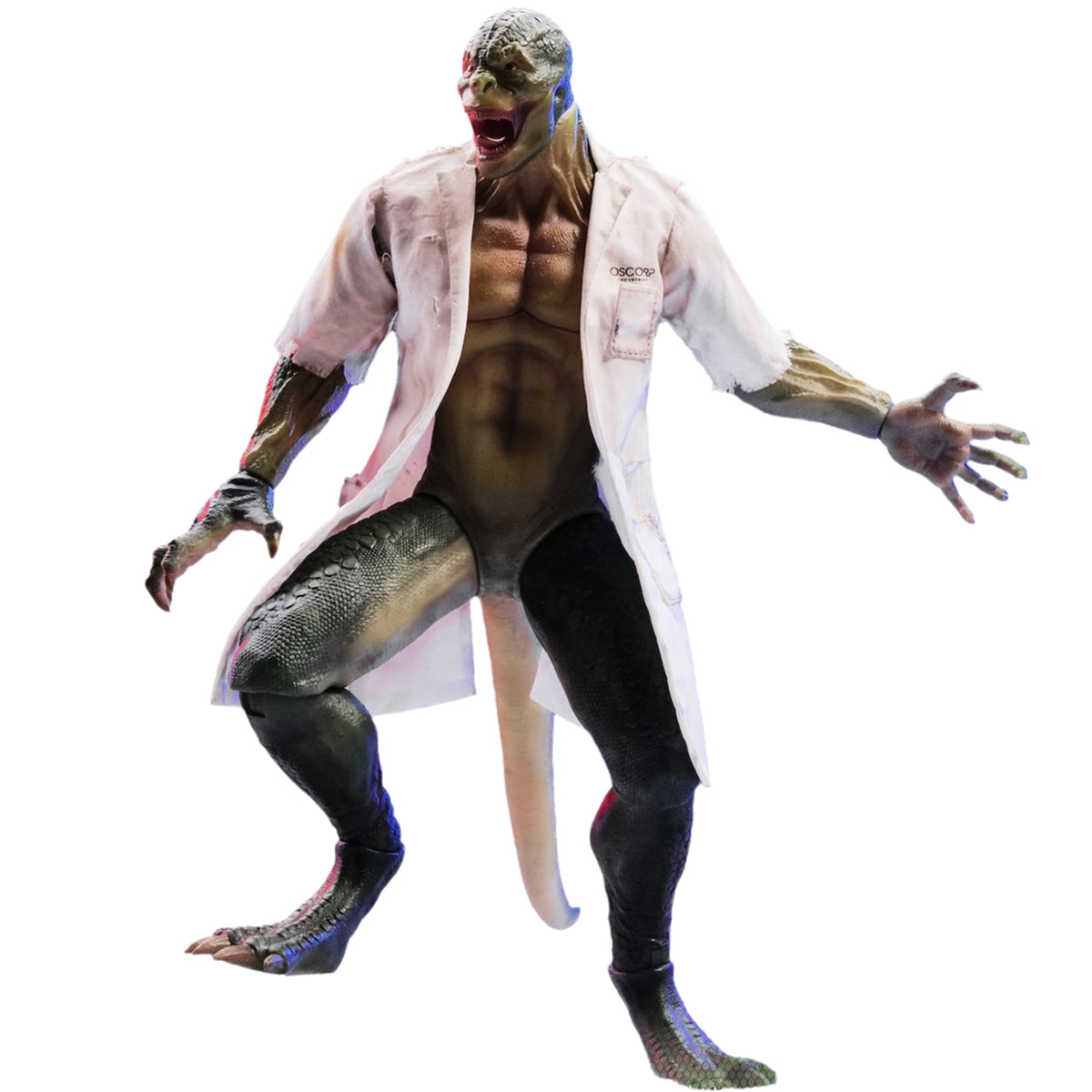 PCTOYS, Hombre Lagarto, Figura de acción, Conjunto completo