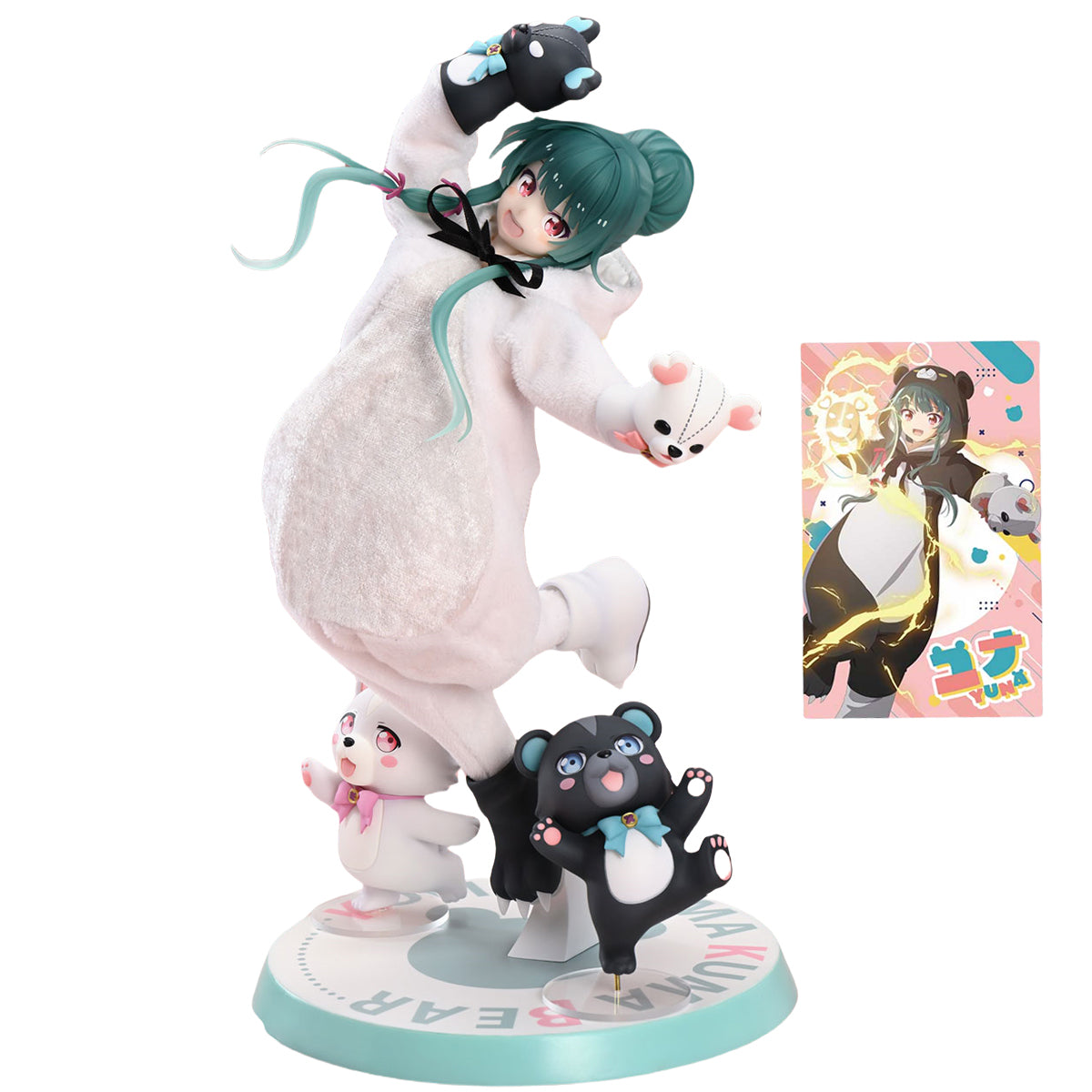 PRISMA WING Kuma Kuma Kuma Bear Punch - Estatua de arte prepintada de edición extra de lujo de Yuna
