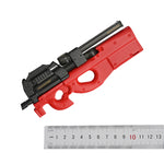 ZYTOYS, AK47 Assault Rifle/P90 WWII Gun Rifle Weapon Gun Model Doll Accessory for 12-inches Action Figurine