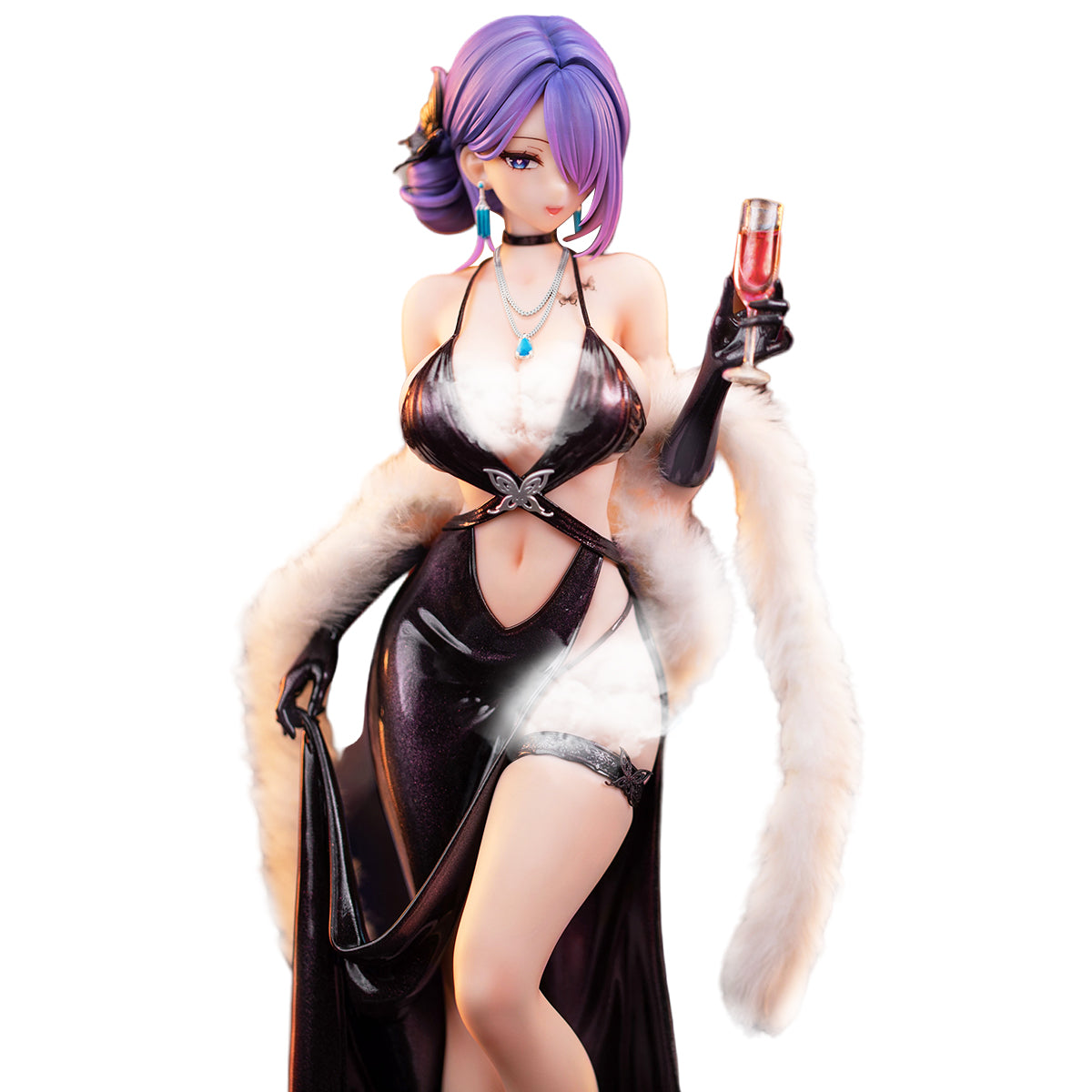 Estatua de anime de Yuna "Super Nova Party Dress Series Chasing Eyes"