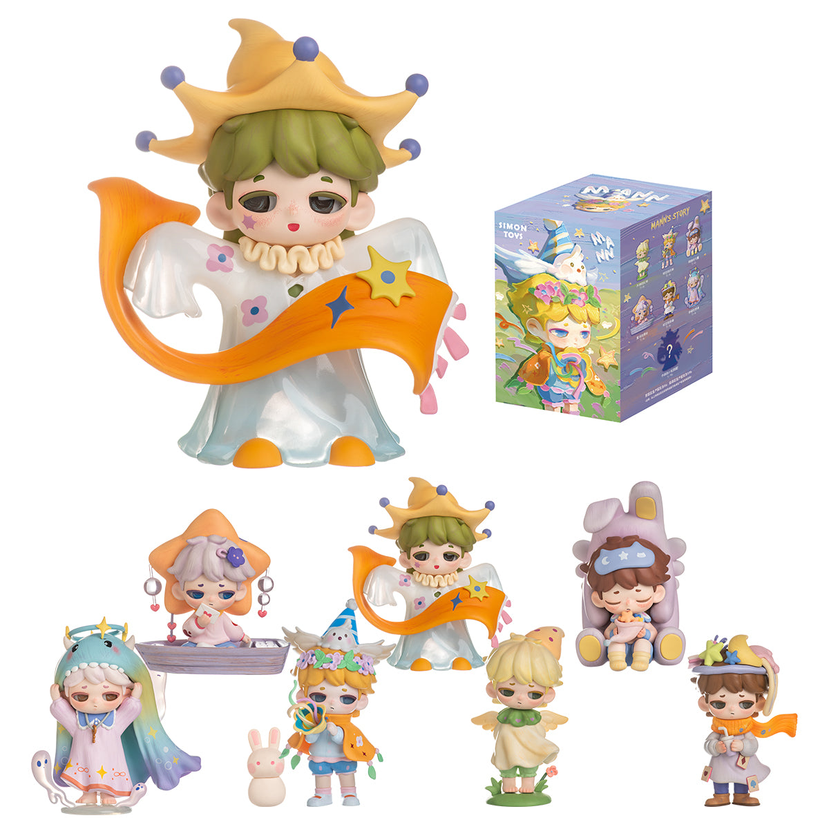 Simontoys Mann Story The Imaginative Me Series Blind Box Figure