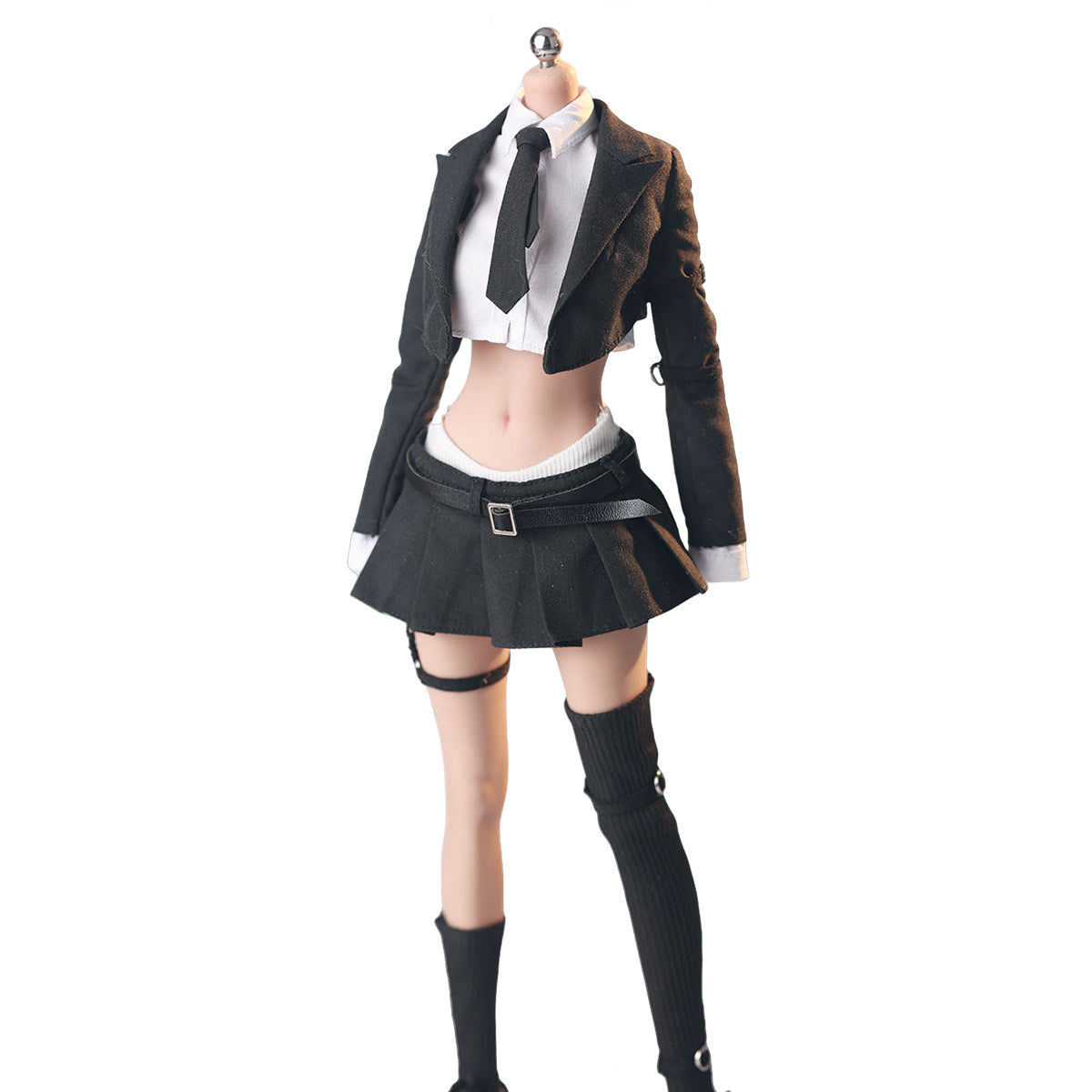 JIAOU DOLL Suit Short Skirt with Long and Short Socks Doll Clothes Accessory Fit 1/6 Scale 12-inches Figure
