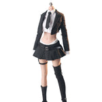 JIAOU DOLL Suit Short Skirt with Long and Short Socks Doll Clothes Accessory Fit 1/6 Scale 12-inches Figure