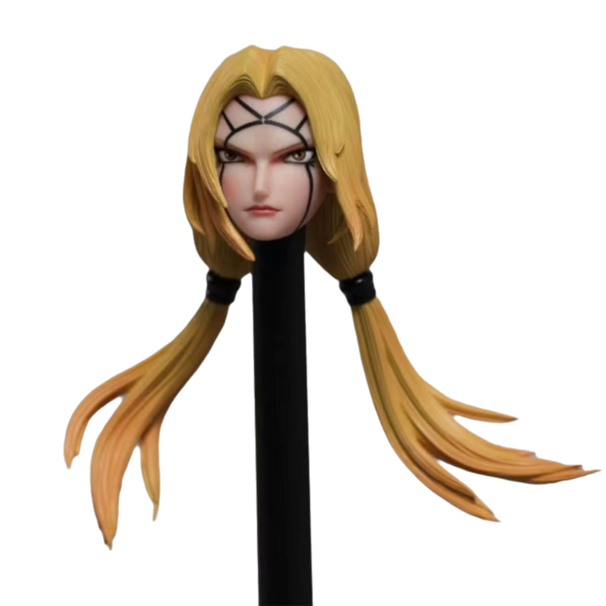 Iminitoys, Escultura de cabeza ninja femenina, Escultura de cabeza de figura
