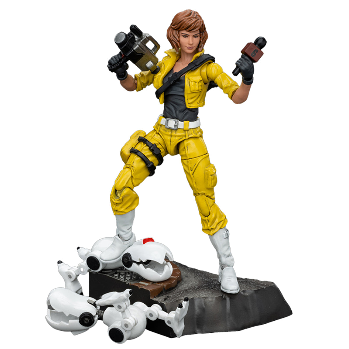 JOYTOY TMNT April O'Neil Action Figure