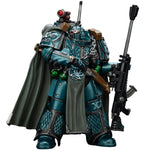 JOYTOY Warhammer Alpha Legion, Headhunter With Banestrike Combi-Bolter And Power Dagger/Headhunter Prime/Exodus 'The One who is Many' With Sniper Rifle And Power Dagger