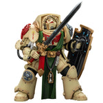 JOYTOY Dark Angels Deathwing Knight With Power Sword Storm & The Sanguinor with Encarmine Broadsword 1/18 Scale Action Figure