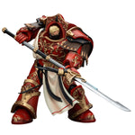 Figurine articulée Crimson Exemplar de l'escouade des Crimson Paladins de Blood Angels de Warhammer The Horus Heresy de JOYTOY