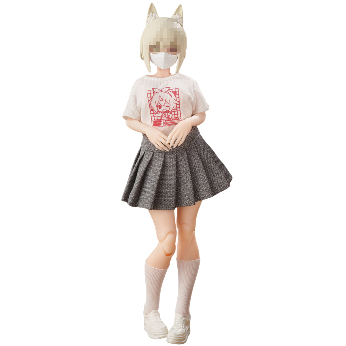 Snail Shell Staff Uniform Doll Clothes Set Accessory Fit 1/12 Scale 6-inches Figure