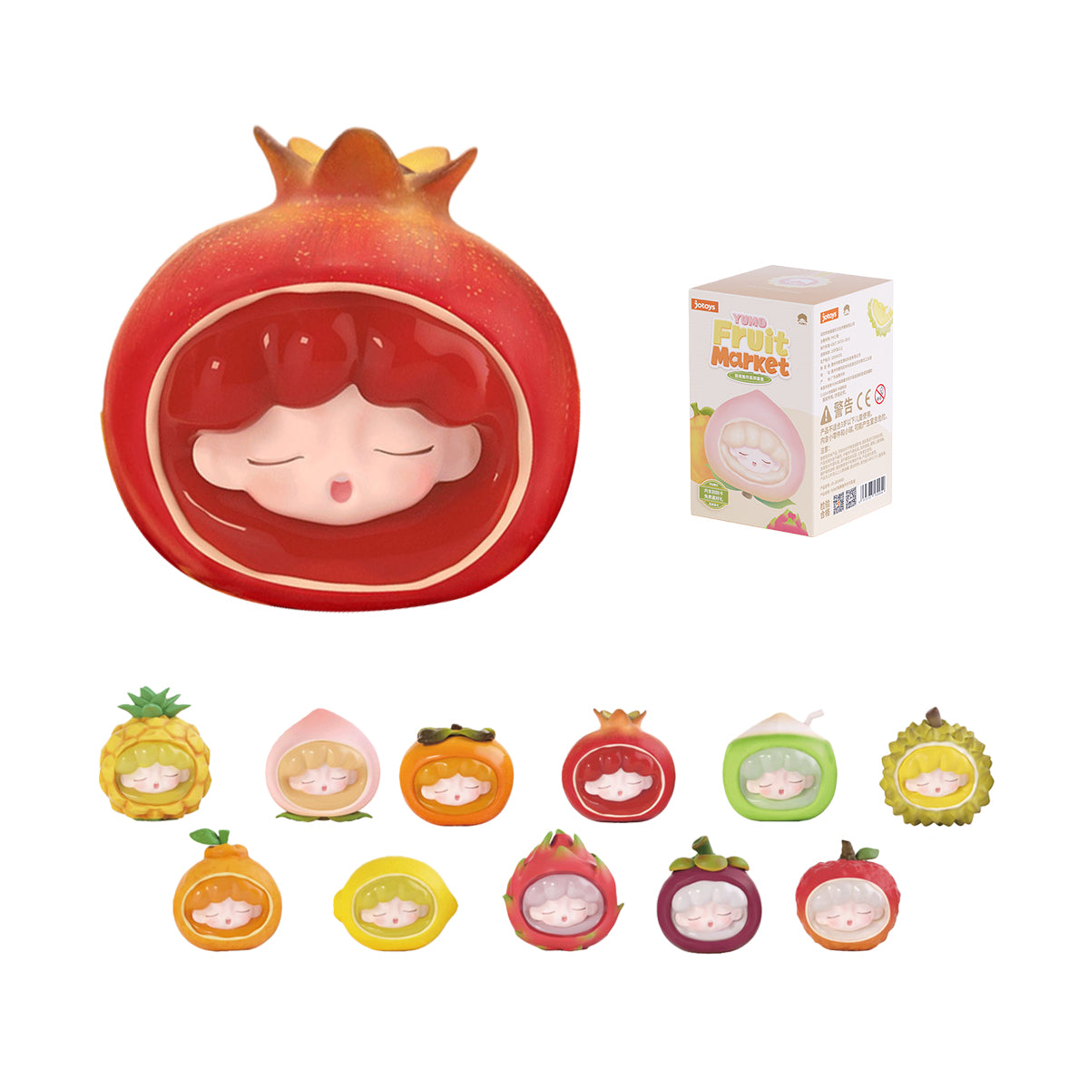 JOTOYS YUMO Fruit Market Series Set Blind Box Figure