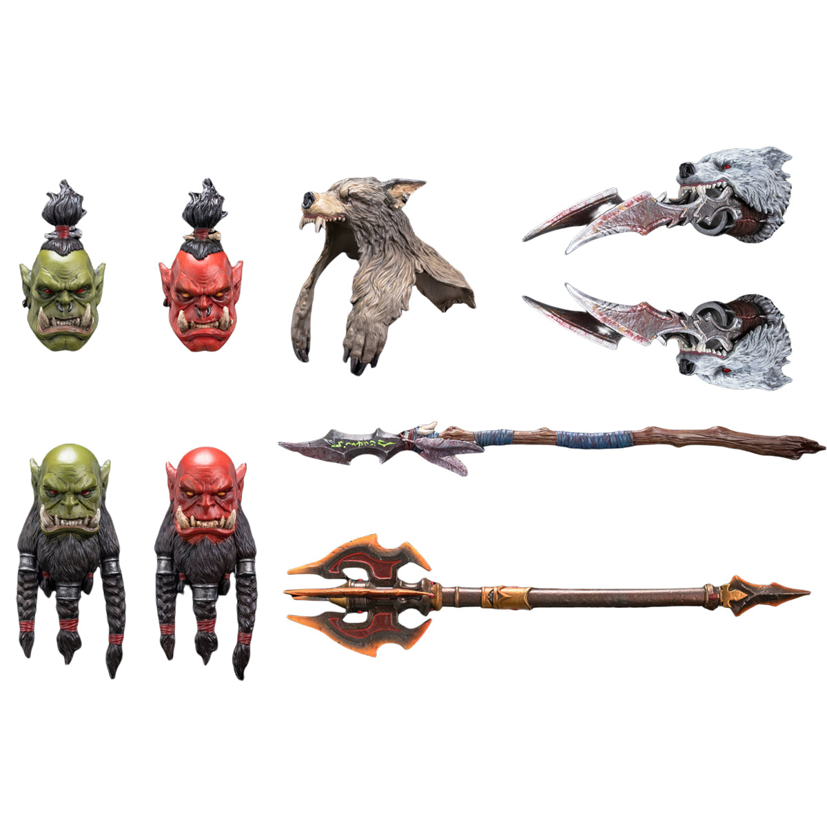Metytoyz, Adventurer World Orc Tribe, Accessory Pack for Figurine