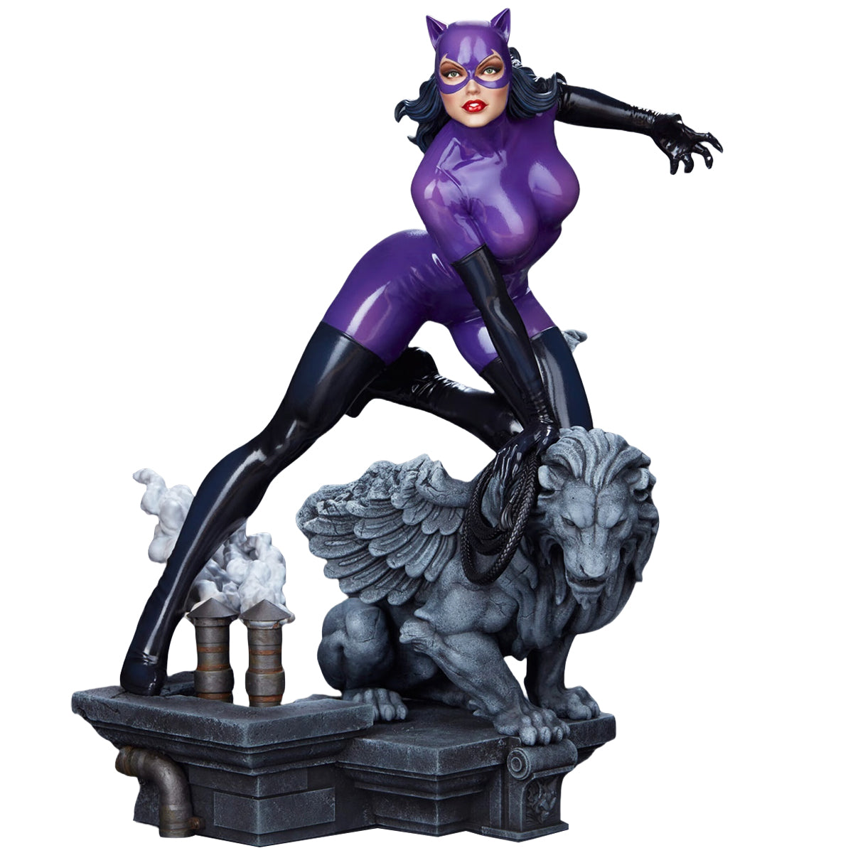 Sideshow Catwoman Purple Edition Art Statue