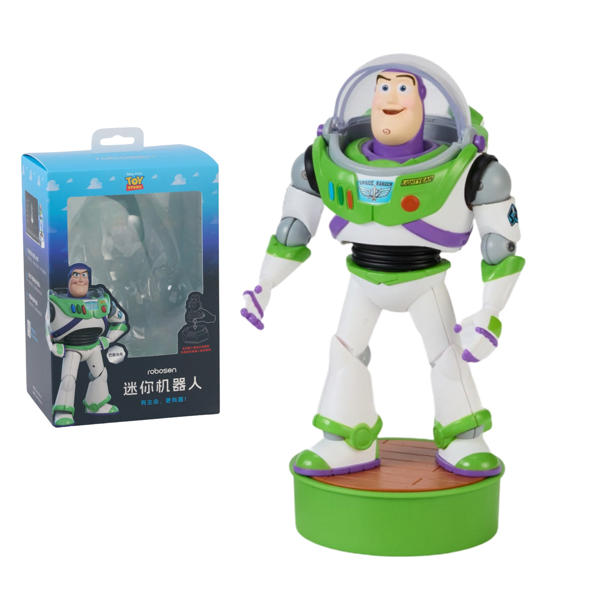Robosen Mini Robot Toy Story Lots-o'-Huggin' Bear/REX/Buzz Lightyear/WALL·E/EVE/Alien/Woody/Jessie/Mini Base Action Figure Set