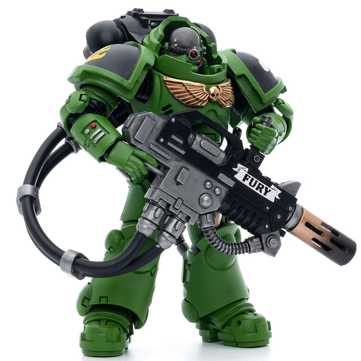 JOYTOY Salamanders Eradicators Sergeant Bragar/Brother T'Kren/Captain Adrax Agatone 1/18 Scale Action Figure