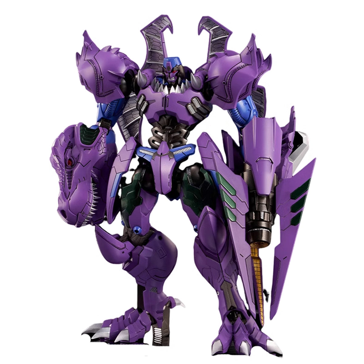 Flame Toys Sen-Ti-Nel Ryu-Oh, modelo Transformers T-Rex Megatron, kits de ensamblaje