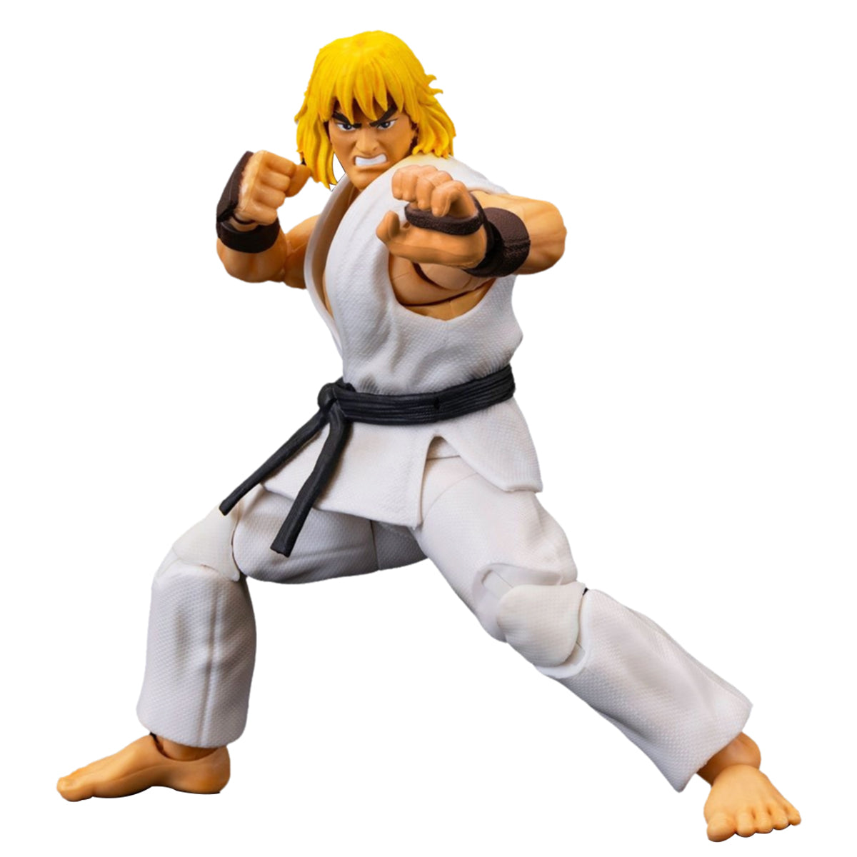 JADA Toys Street Fighter: Ken - White Outfit 1/12 Scale Action Figure