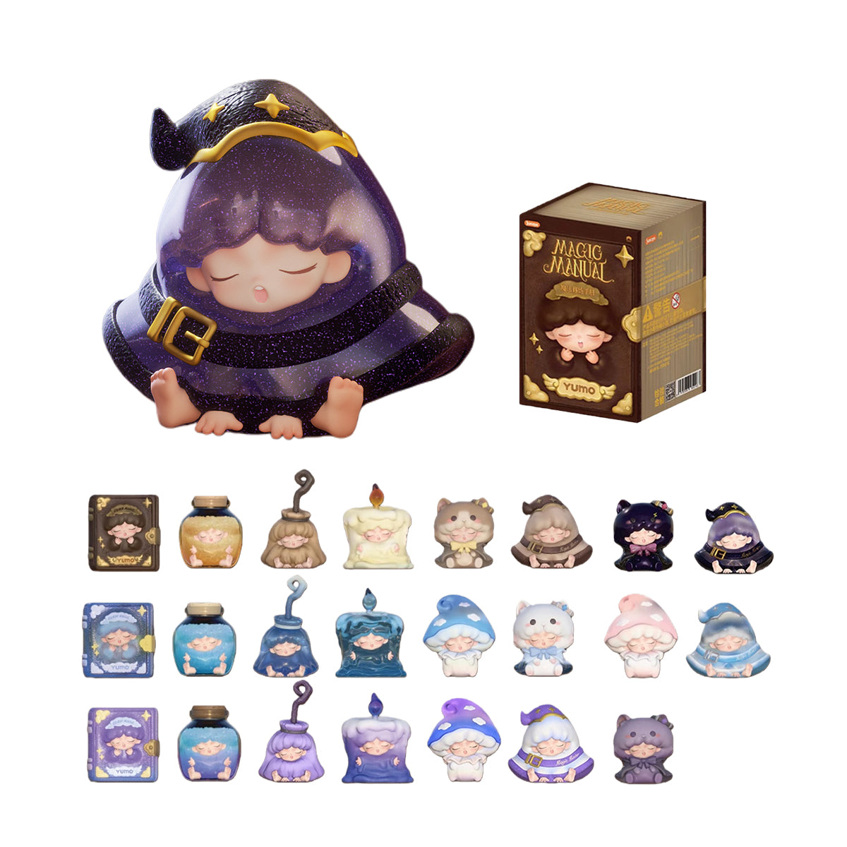 JOTOYS YUMO Magic Manual Mini Series Box Blind Box Figure