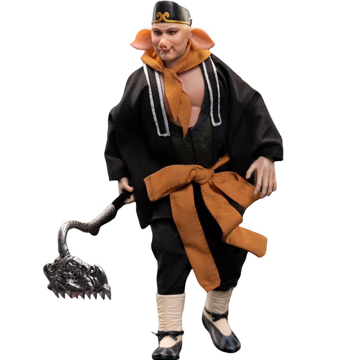HAOYUTOYS, Journey to the West: Sha Wujing/Zhu Bajie/Monkey King Sun Wukong/Tang Sanzang/White Dragon Horse/Tongtian River Set & Scene Platform, Myth Series Action Figure