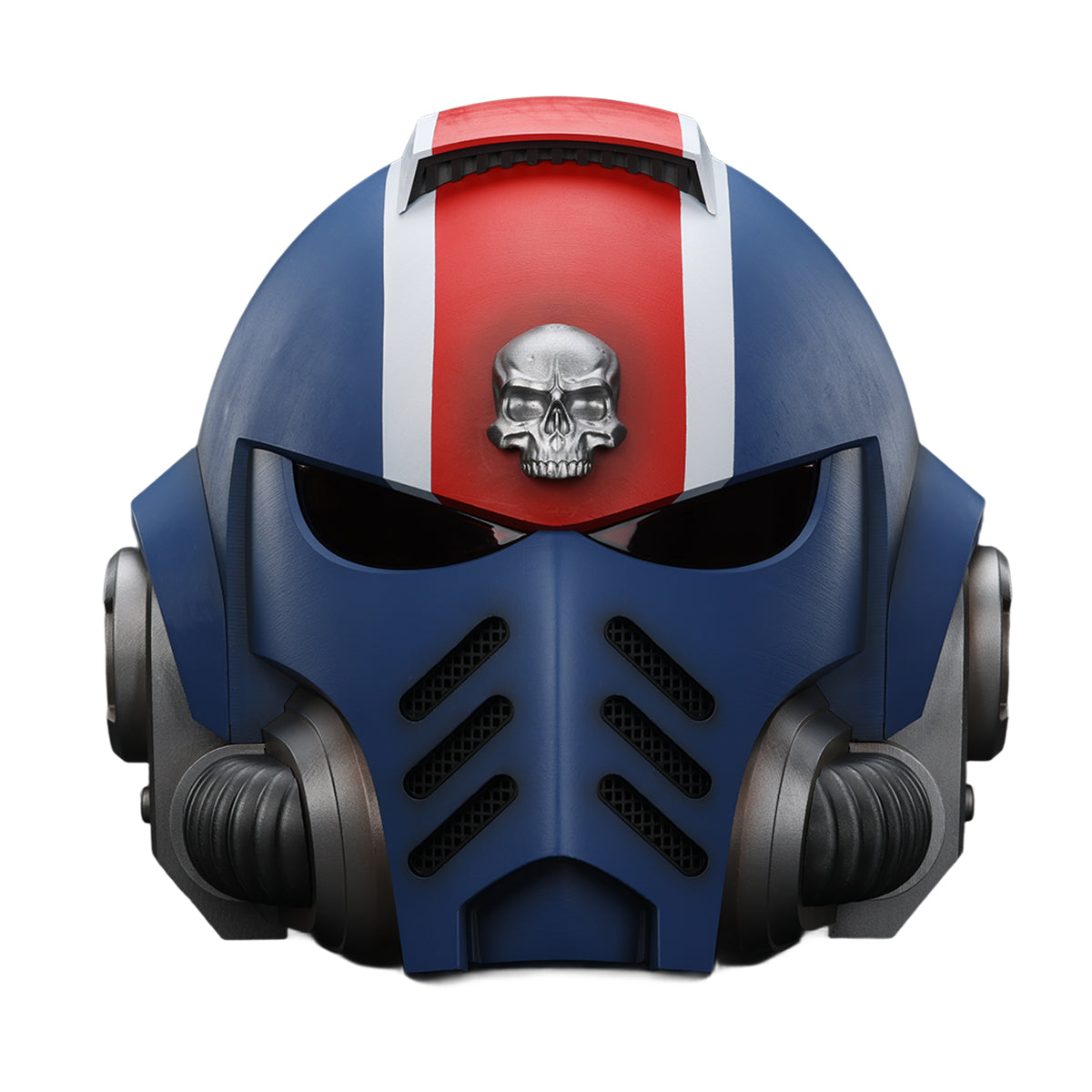 JOYTOY Warhammer 40,000, Ultramarines Lieutenant Titus' MKX Helmet & Display Stand, 1/1 Scale Collectibles