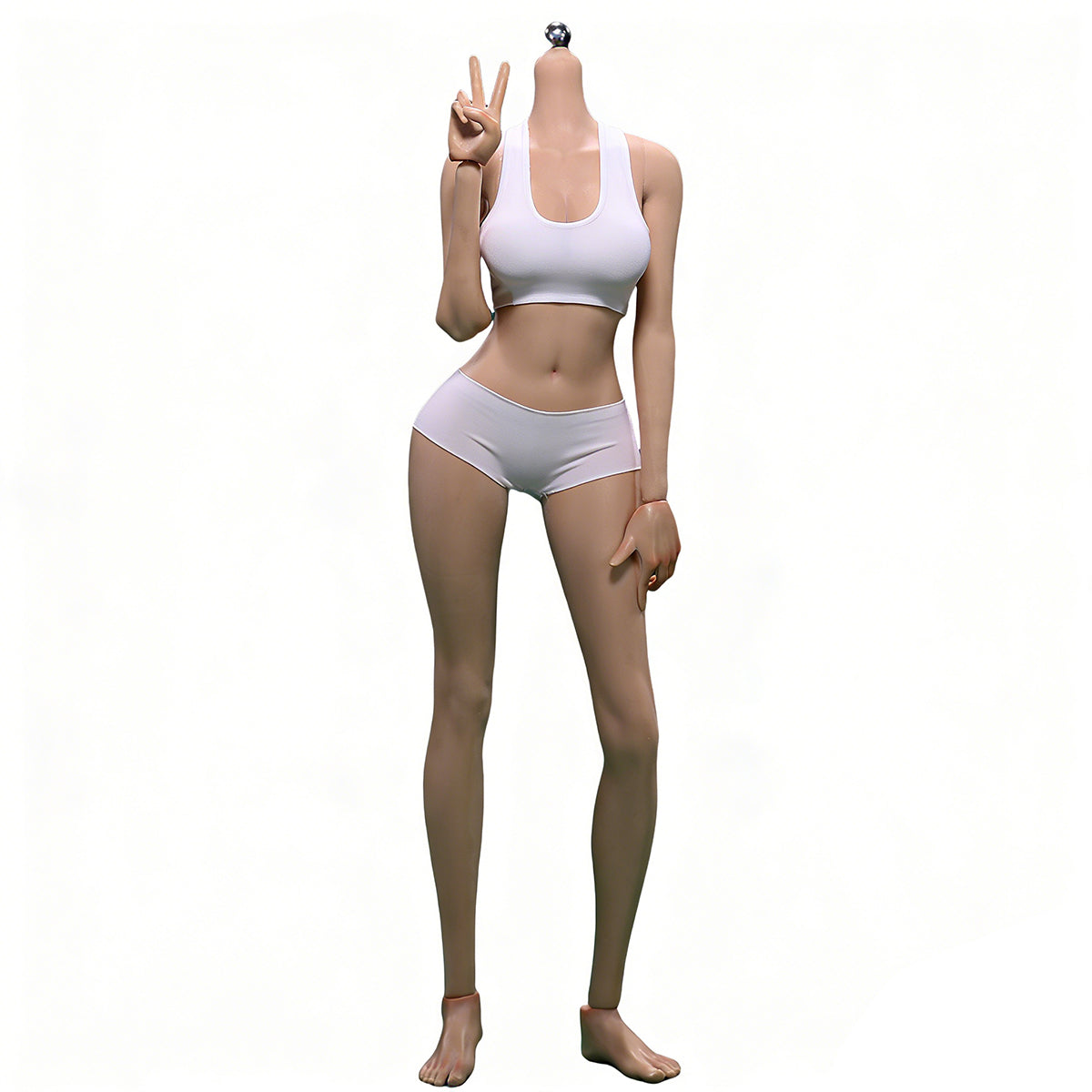 JIAOUDOLL 1/6 Slender Elegance Medium Bust Detachable Feet Supermodel Long Legs Female Action Figures Body