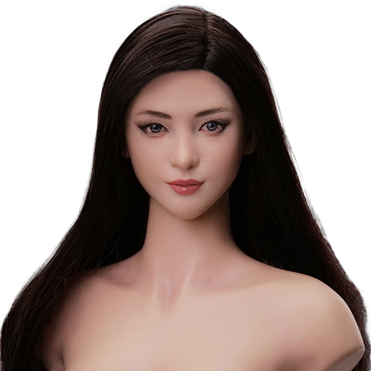Accesorio para figura de Jing con escultura de cabeza femenina asiática de YMTOYS