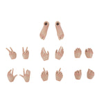 JIAOUDOLL Female Soldier Figure Hands & Feet Accessory Pack 4.0 Premium Hand Set JOQ-H04 1/6 Scale Fit Action Figure