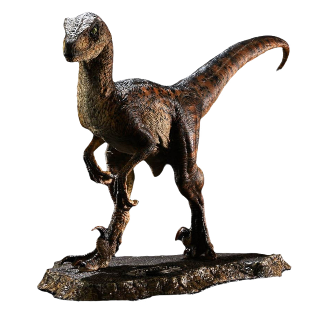 Prime 1 Studio, El Velociraptor, versión boca cerrada, figura de estatua