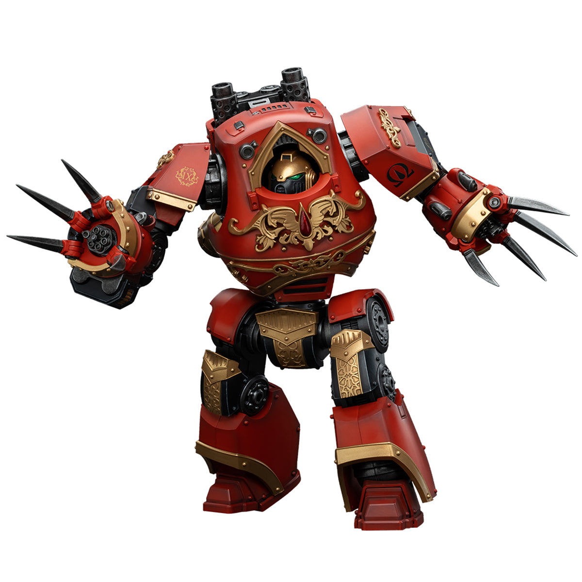 JOYTOY Blood Angels Contemptor-Incaendius Dreadnought JT00737 Warhammer 1/18 Scale Action Figure